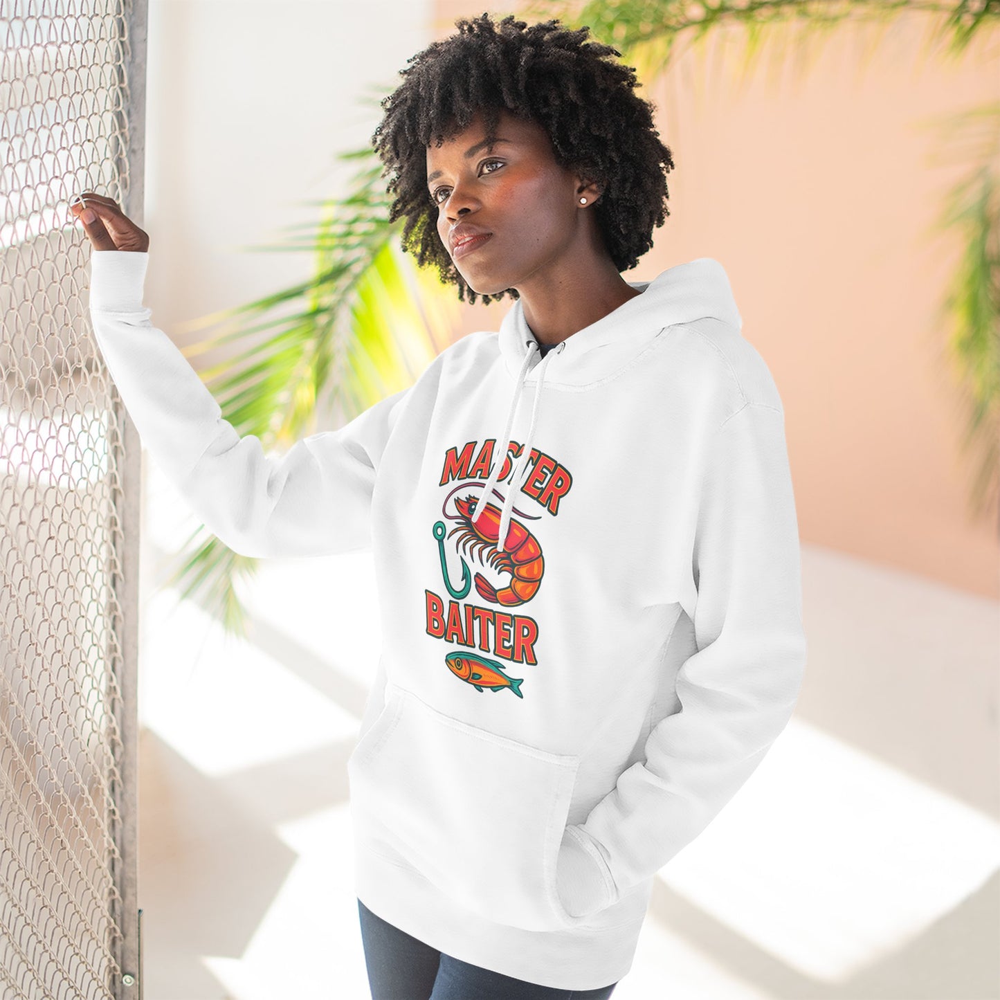 Master Baiter Hoodie – Funny Fishing Sweatshirt for Anglers & Outdoorsmen