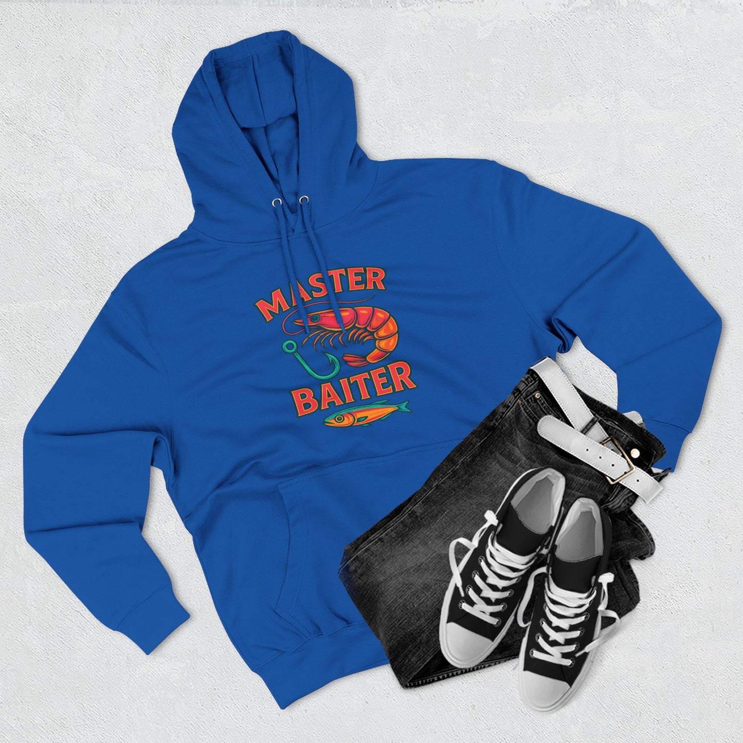 Master Baiter Hoodie – Funny Fishing Sweatshirt for Anglers & Outdoorsmen