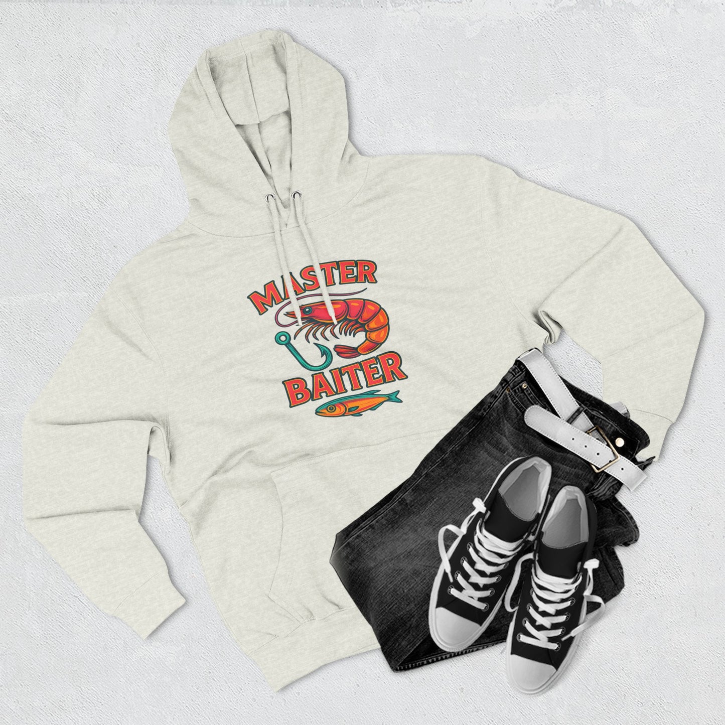 Master Baiter Hoodie – Funny Fishing Sweatshirt for Anglers & Outdoorsmen