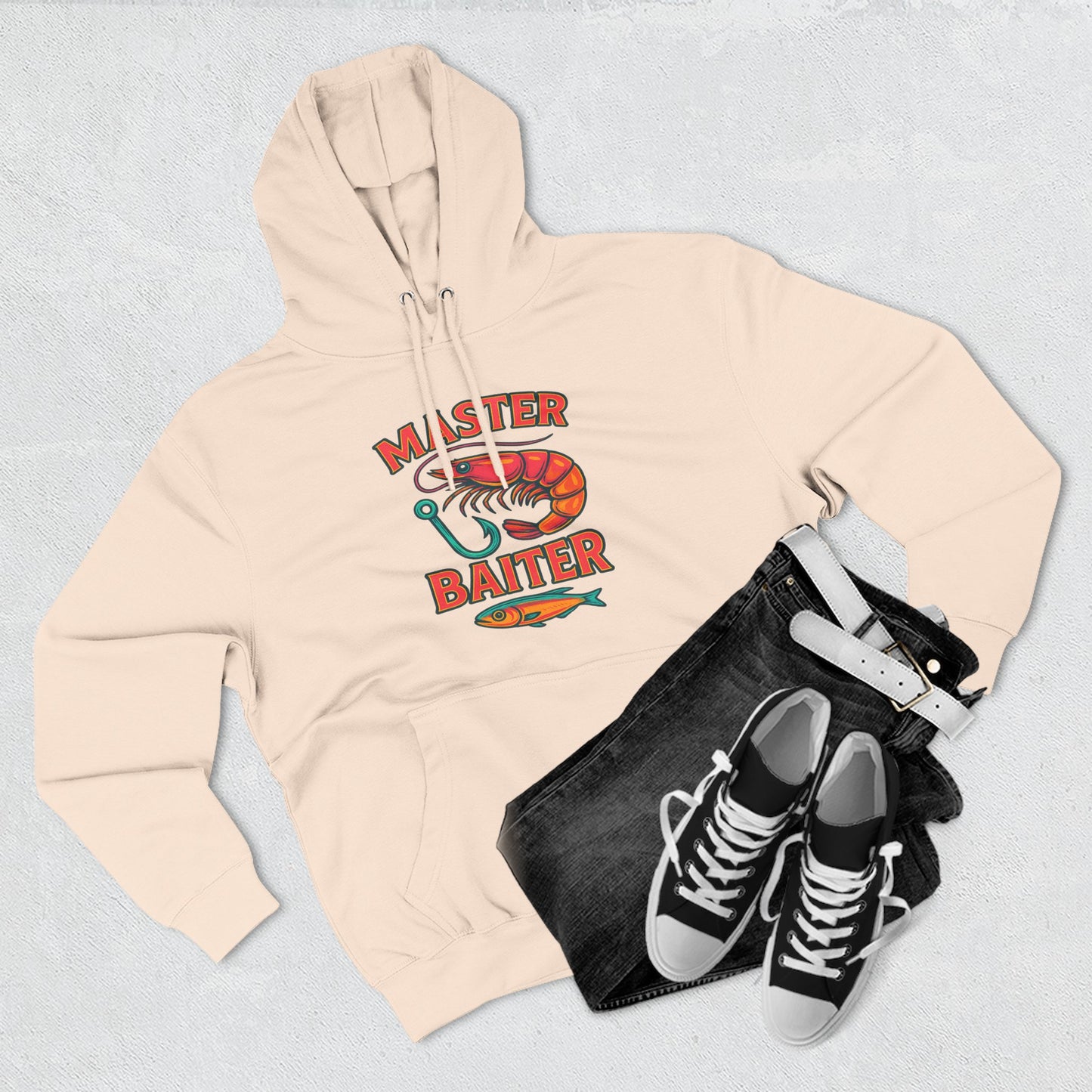 Master Baiter Hoodie – Funny Fishing Sweatshirt for Anglers & Outdoorsmen